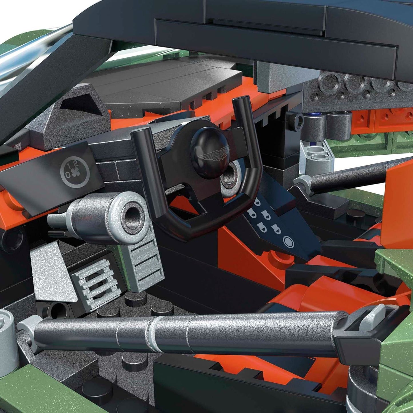 MEGA Hot Wheels Aston Martin Vulcan Vehicle Building Toy 986pcs 10+ HMY97