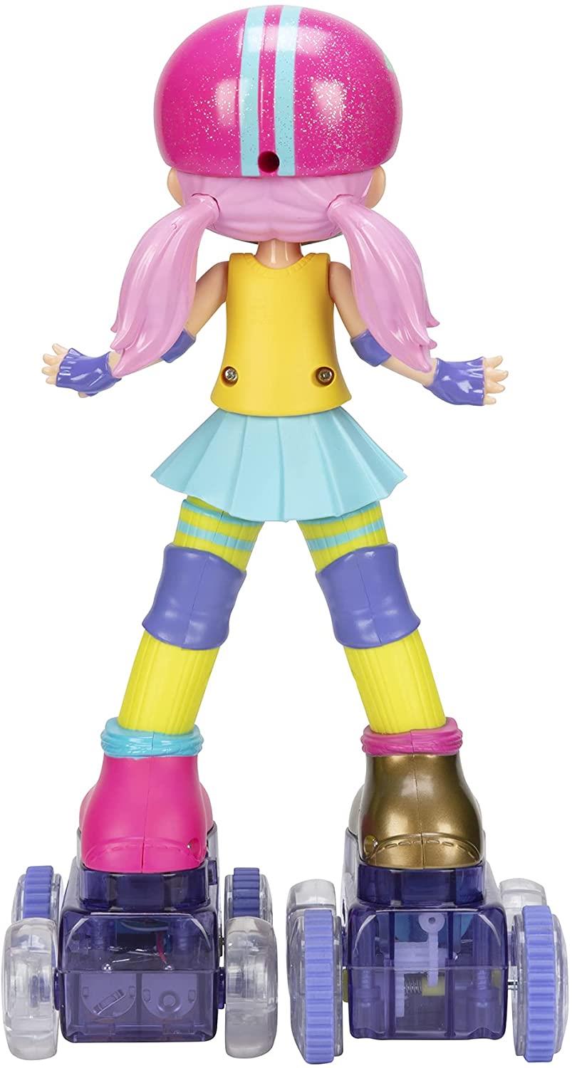 Rock N Rollerskate Rainbow Riley Remote Control 11" Doll Lights & Sounds Ages 3+