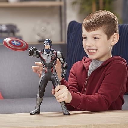 Captain America Action Figure Spanish Language Edition E3358 Marvel Avengers