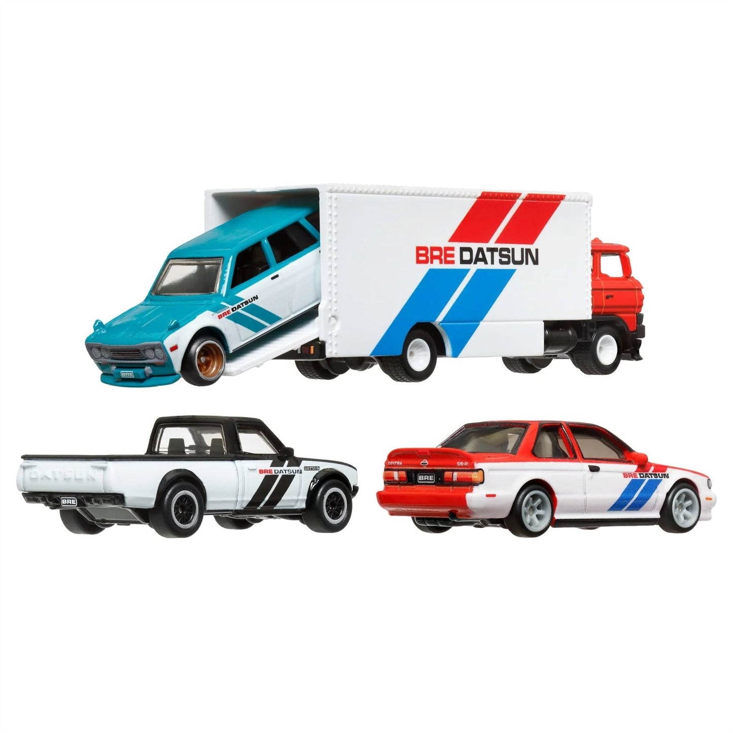 Hot Wheels Premium Collection Display Set BRE Datsun 4-Pack GMH39 Mattel