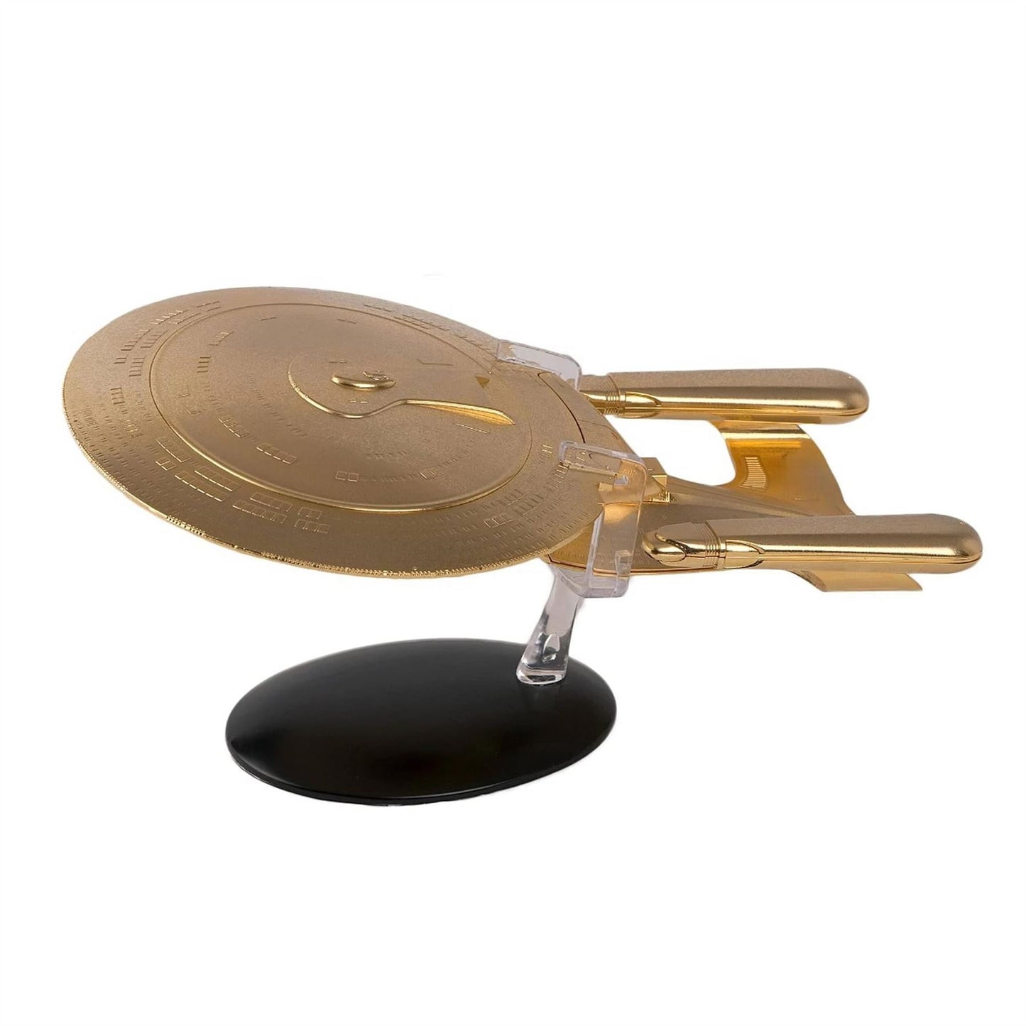 #20 Gold U.S.S. Enterprise NCC-1701-D Model Die Cast Ship SPECIAL ISSUE (Eaglemoss / Star Trek)