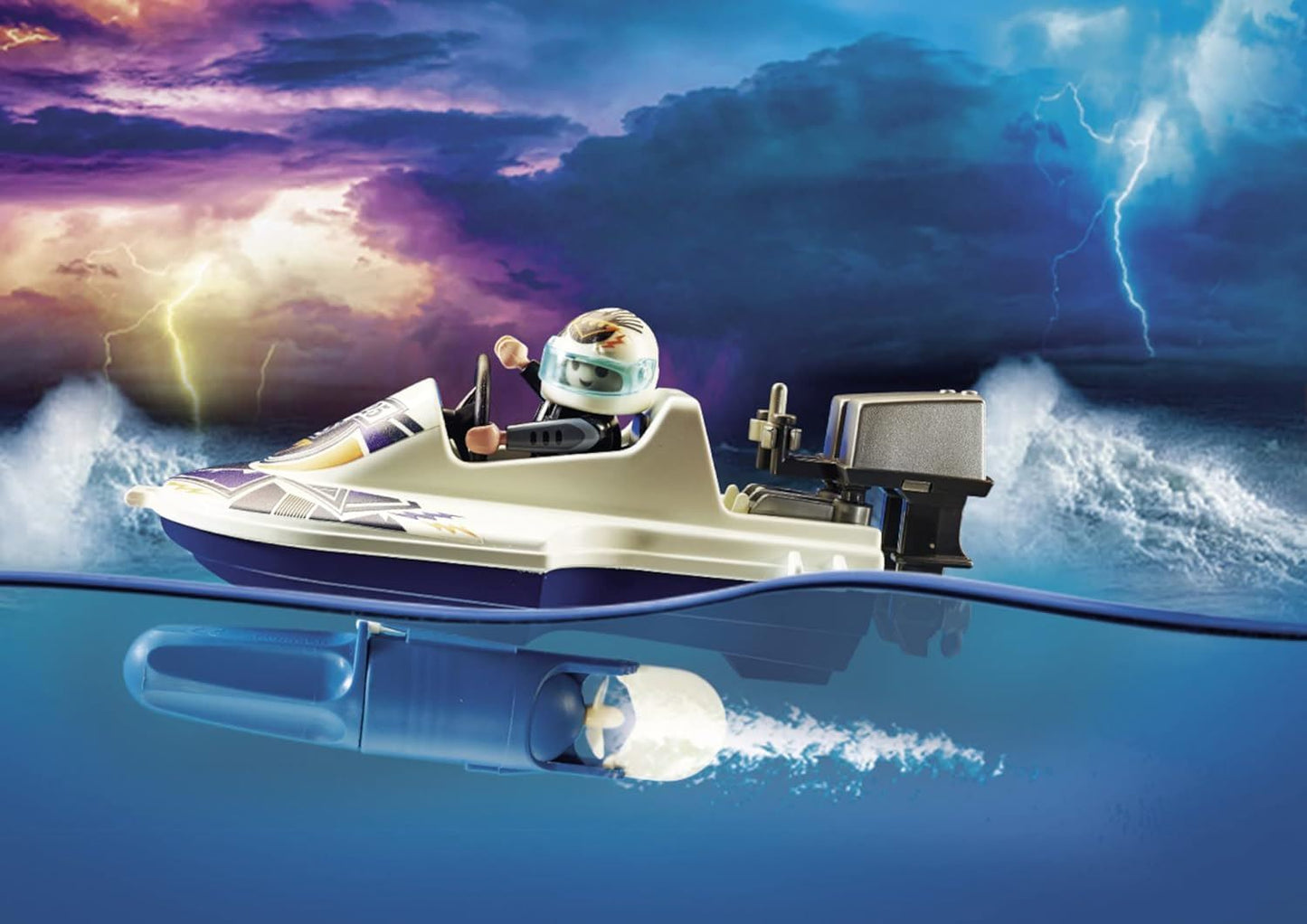 Fire Rescue with Personal Watercraft 70140 City Action Playset (Playmobil)