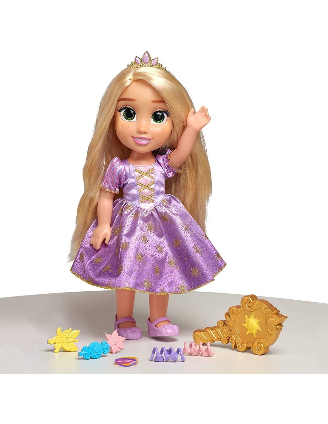Disney Princess Hair Glow Rapunzel Doll & Accessories 21725