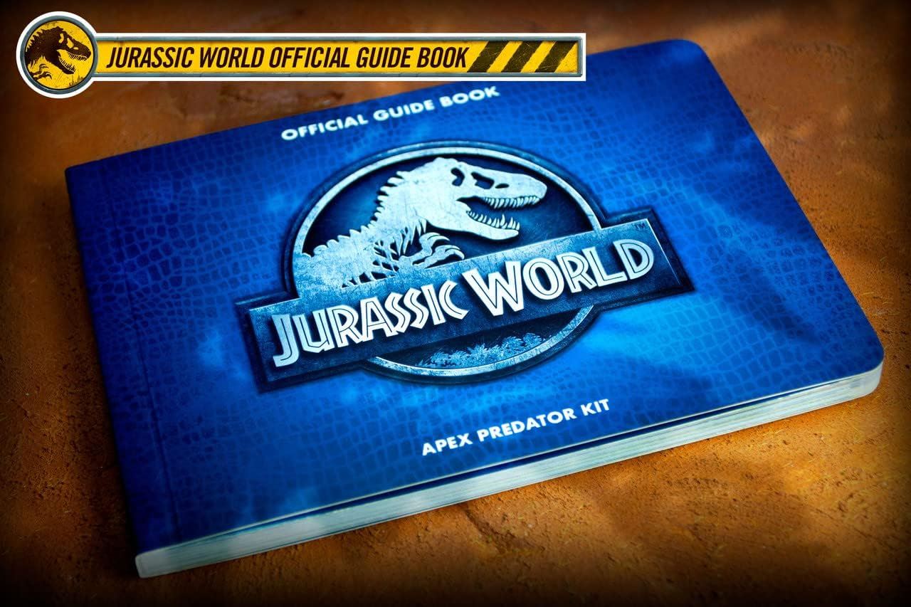 Jurassic World Apex Predator Kit DCJW11 – Doctor Collector Collector’s Tin with 107-Page Guide & Exclusive Accessories