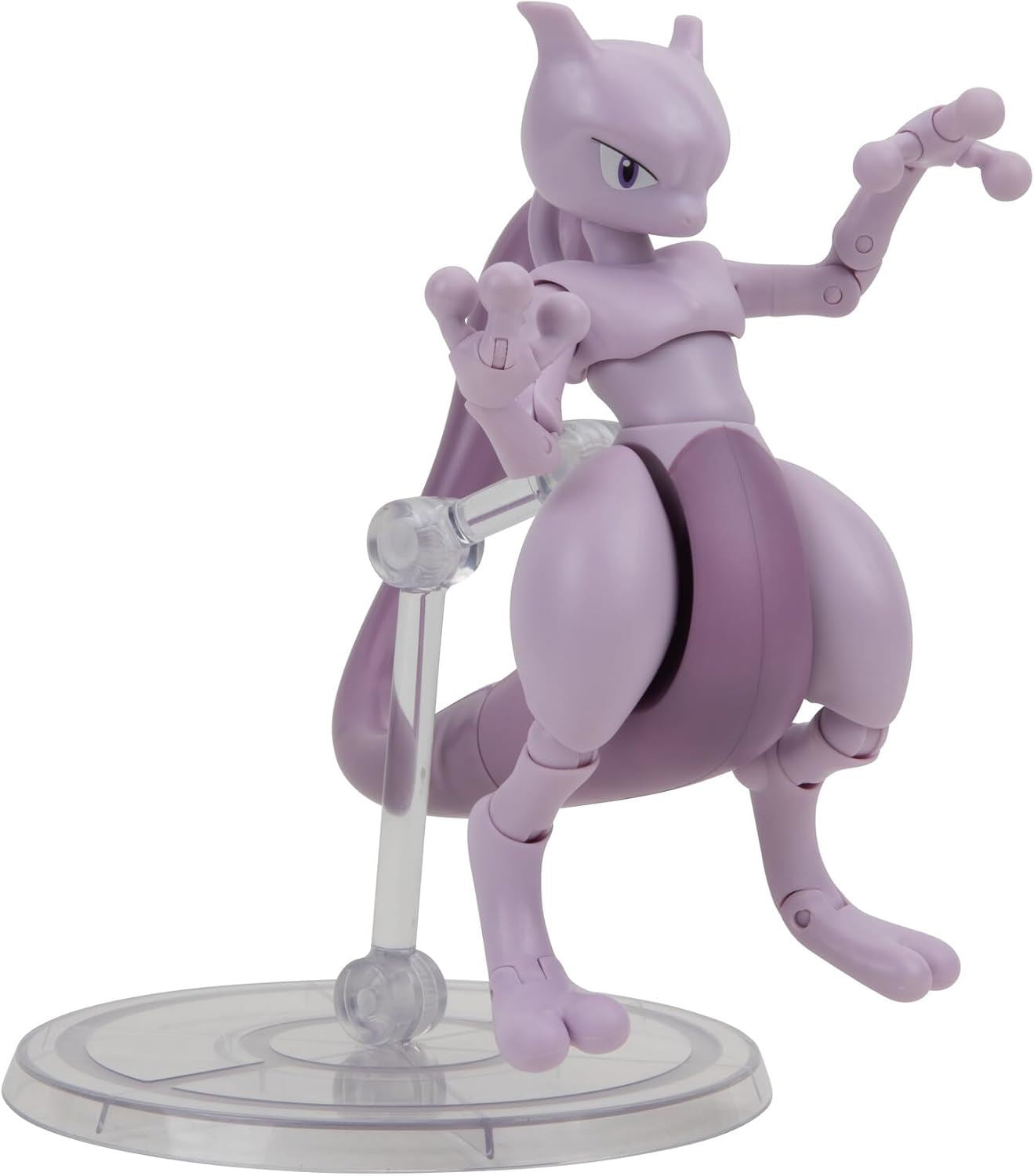 Mewtwo 6″ Super-Articulated Action Figure – Pokémon Select Series PKW2417 by Jazwares – Over 15 Points of Articulation
