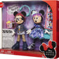 Disney Minnie & Mickey Movie Night Figures 2 Dolls Poseable Outfits Accessories