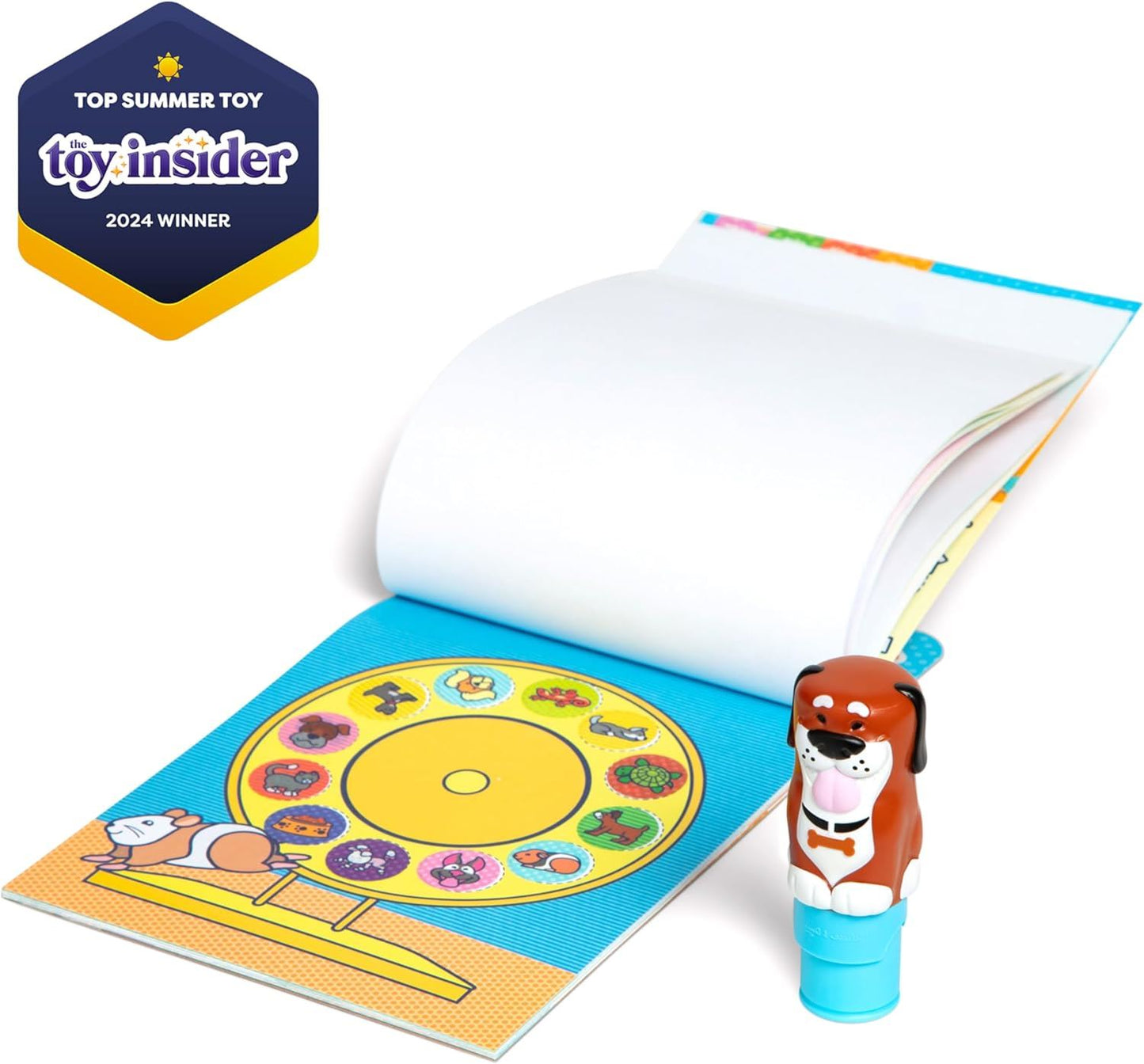 Sticker WOW! Dog Bundle 50706 Collectible Stamper, 500 Stickers, 2 Activity Pads (Melissa & Doug)
