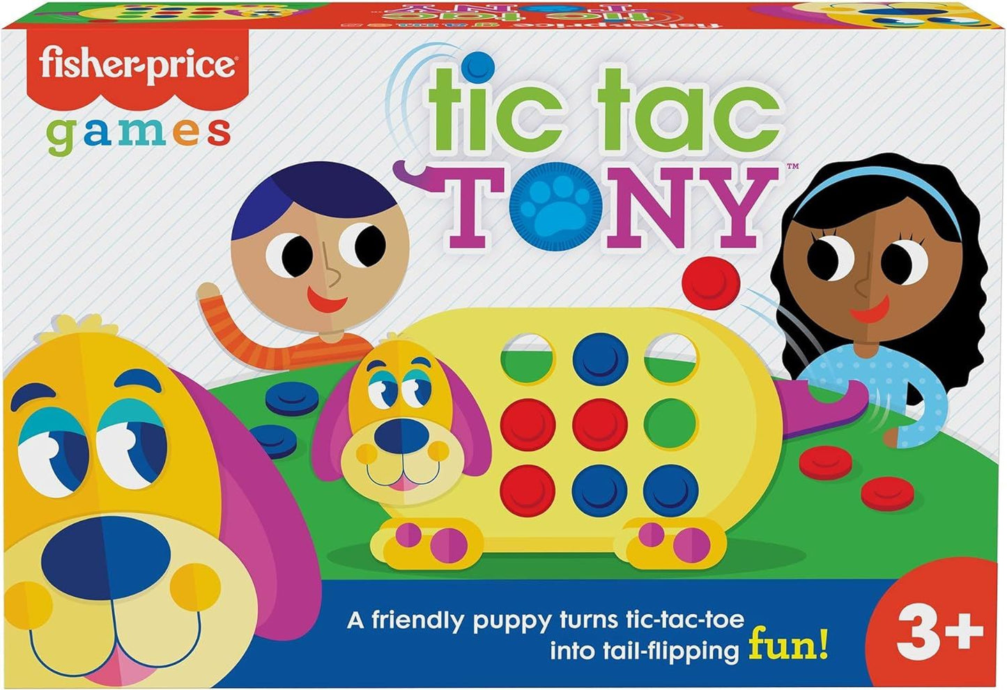 Fisher-Price Tic Tac Tony Pre-School Kids Game Ages 3+ GWN53