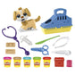Play-Doh Care ’n Carry Vet Playset F3639 – Pet Carrier Clinic Kit with Toy Dog, 10 Vet-Tools & 5 Dough Colours (Age 3+)