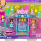 Glam It Up Style Studio HKW09 Playset With 2 Dolls Color Change & 19 Accessories (Polly Pocket)