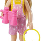 BARBIE Doll Figure With Owl and Accessories 'It Takes Two' Chelsea Camping (HDF77)
