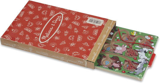 Melissa & Doug Magnetic Wand Number Maze Wooden Puzzle Activity 96100