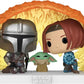 Grogu Force Barrier #719 Pop! Moments Vinyl Bobbleheads 2-Pack 80002 – Star Wars The Mandalorian Funko Collectible Display Scene