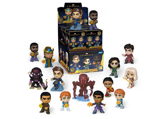 12 [FULL DISPLAY BOX] Mystery Minis Bobble-Head Box (Marvel Eternals)