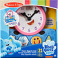 Tickety Tock Magnetic Clock 33014 Blue's Clues & You! Wooden Clock (Melissa & Doug)