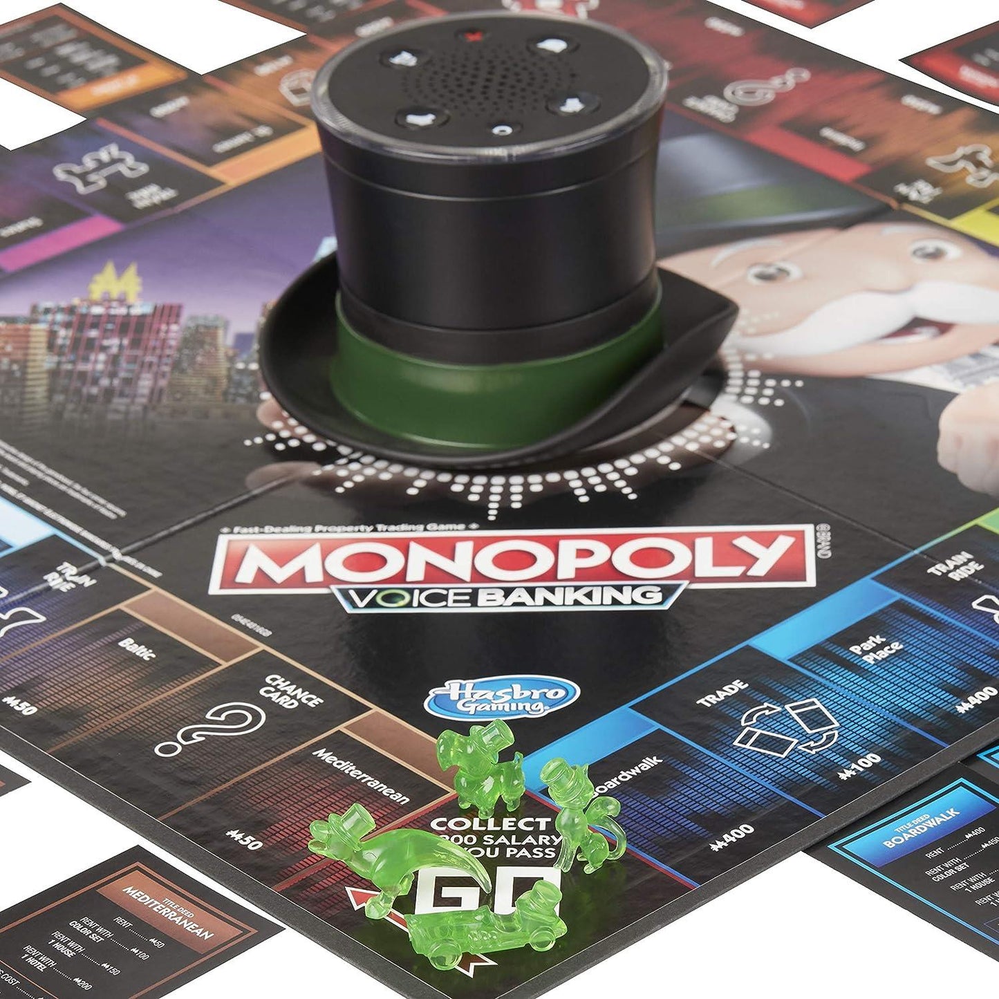 Monopoly Voice Banking Electronic Family Board Game for Kids Ages 8+ E4816