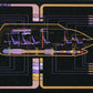 Enterprise Shuttles - Set 3 (Type 7 Shuttlecraft & Type 9A Cargo Shuttlecraft) Model Die Cast Ship (Eaglemoss / Star Trek)