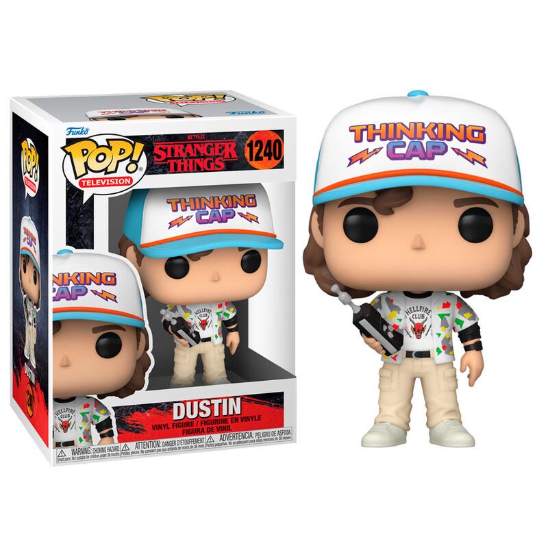 Dustin #1240 S4 Funko POP! Vinyl Action Figure Stranger Things