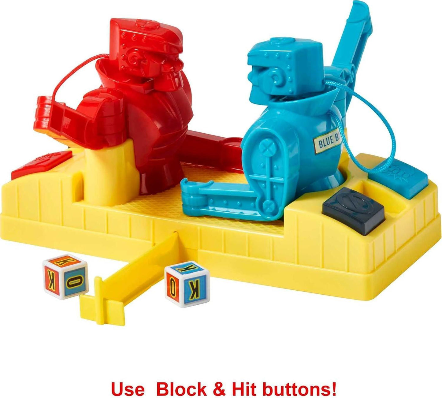 Rock'Em Sock 'Em Robots Knock or Block HDN94 (Mattel Games)