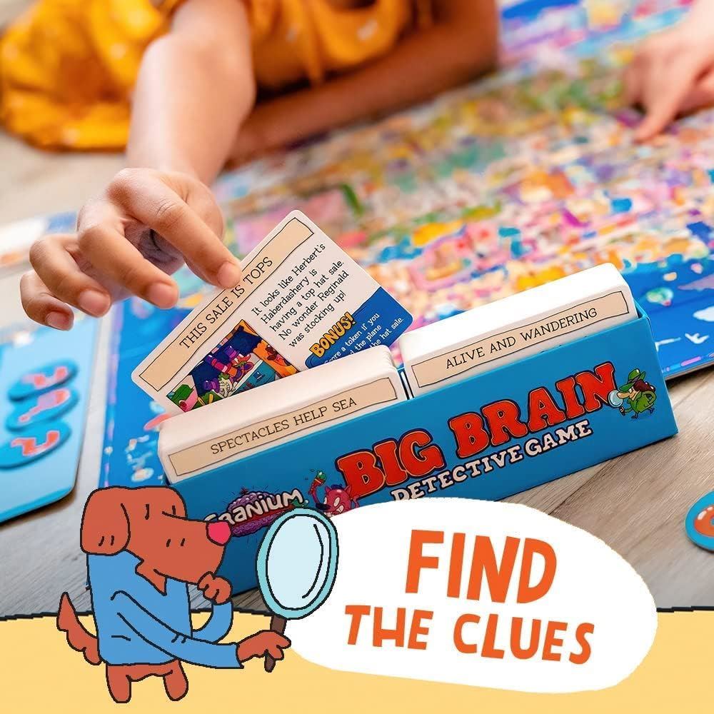Cranium Big Brain Detective Game 869252 (Funko Games)