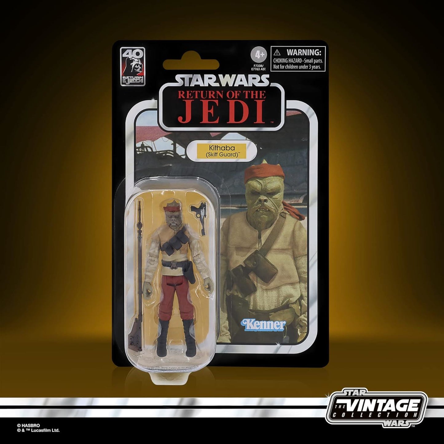 Kithaba (Skiff Guard) 3.75″ Action Figure – Star Wars The Vintage Collection F7338 by Hasbro – Return of the Jedi Patrol Figure