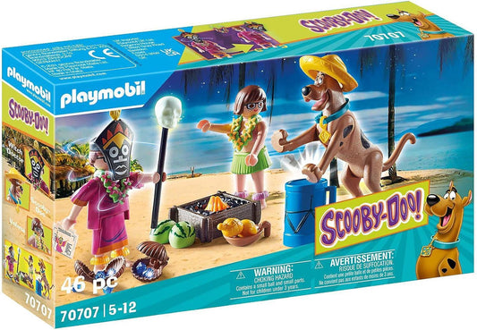 Playmobil Scooby-Doo! Adventure with Witch Doctor 46 Pieces Ages 5+ 70707