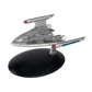 #82 United Earth Starfleet Warp Delta Model Diecast Ship Window Box (Eaglemoss / Star Trek)