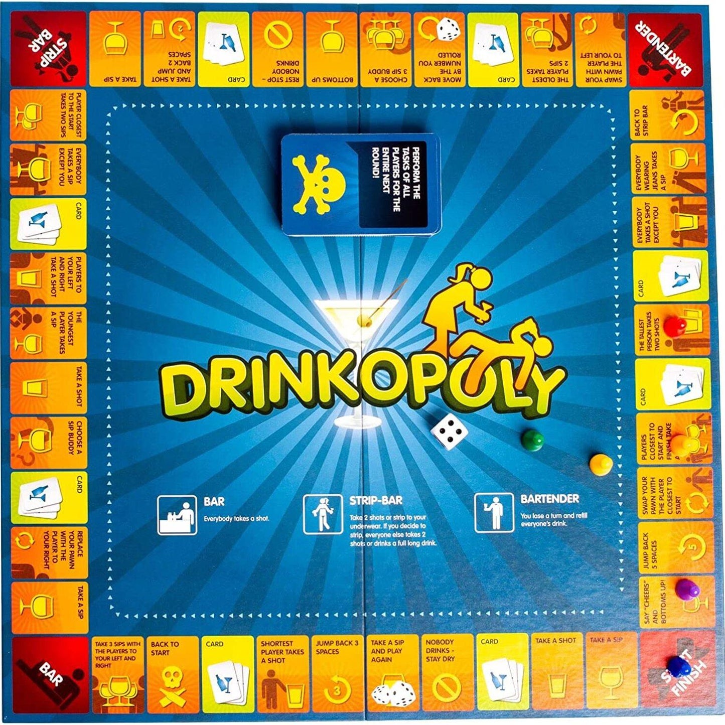 Drinkopoly Board Game CRZ497019