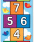 Hop & Count Hopscotch Rug 96152 (Melissa & Doug)