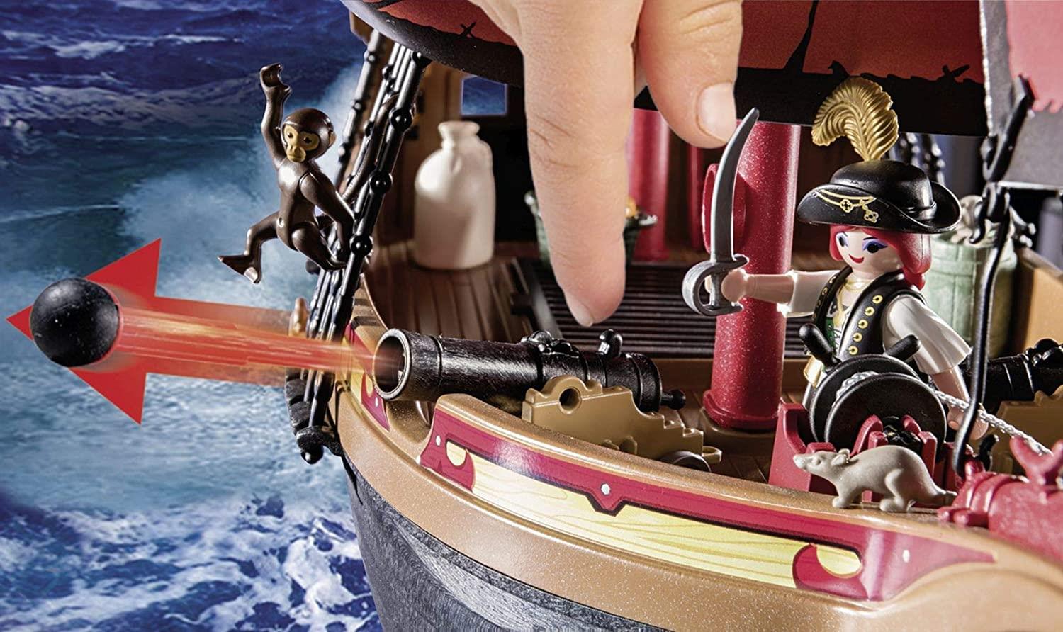 Playmobil Skull Pirate Ship 70411 Pirates Playset Figures