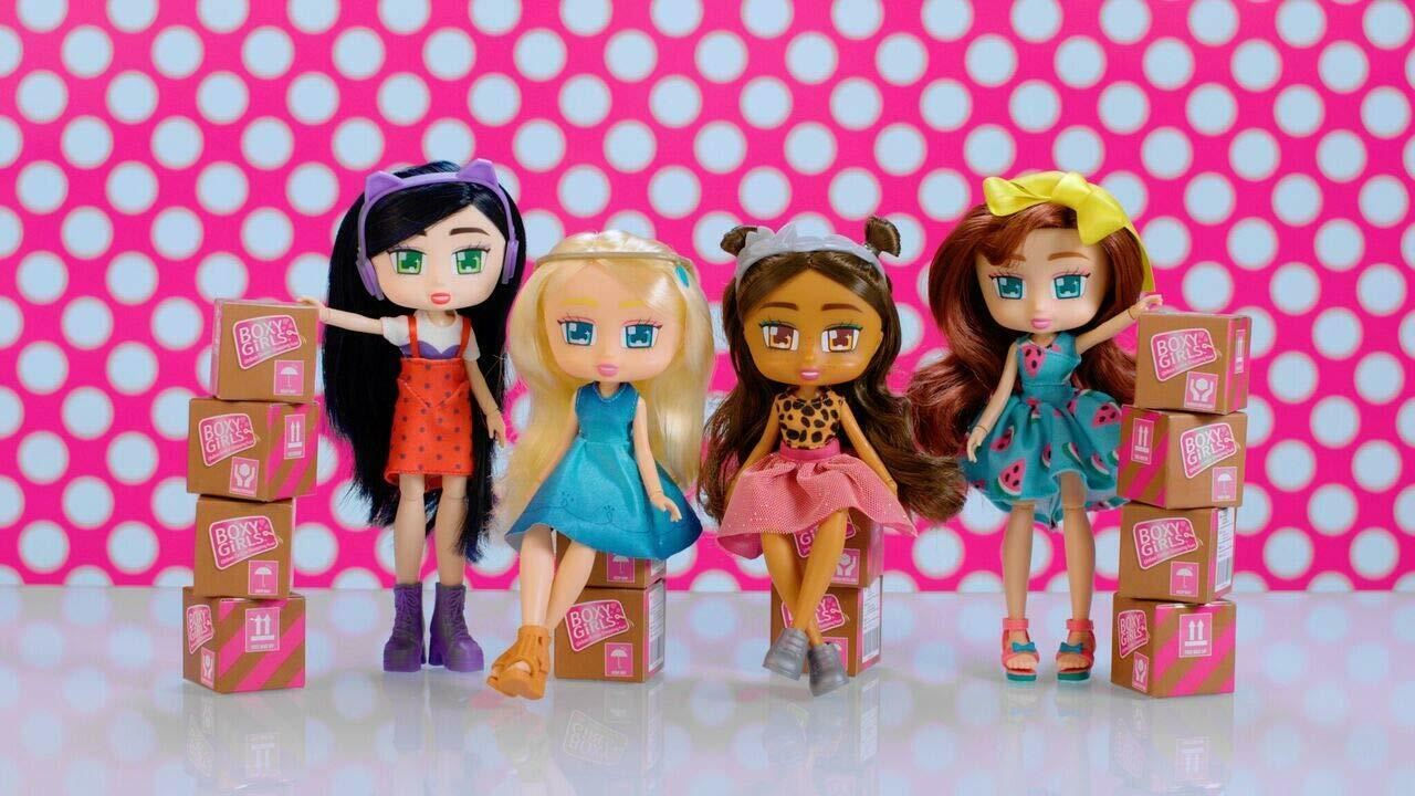 Boxy Girls BROOKLYN 20cm Fashion Doll and Accessories - Unbox Makeup, Shoes...