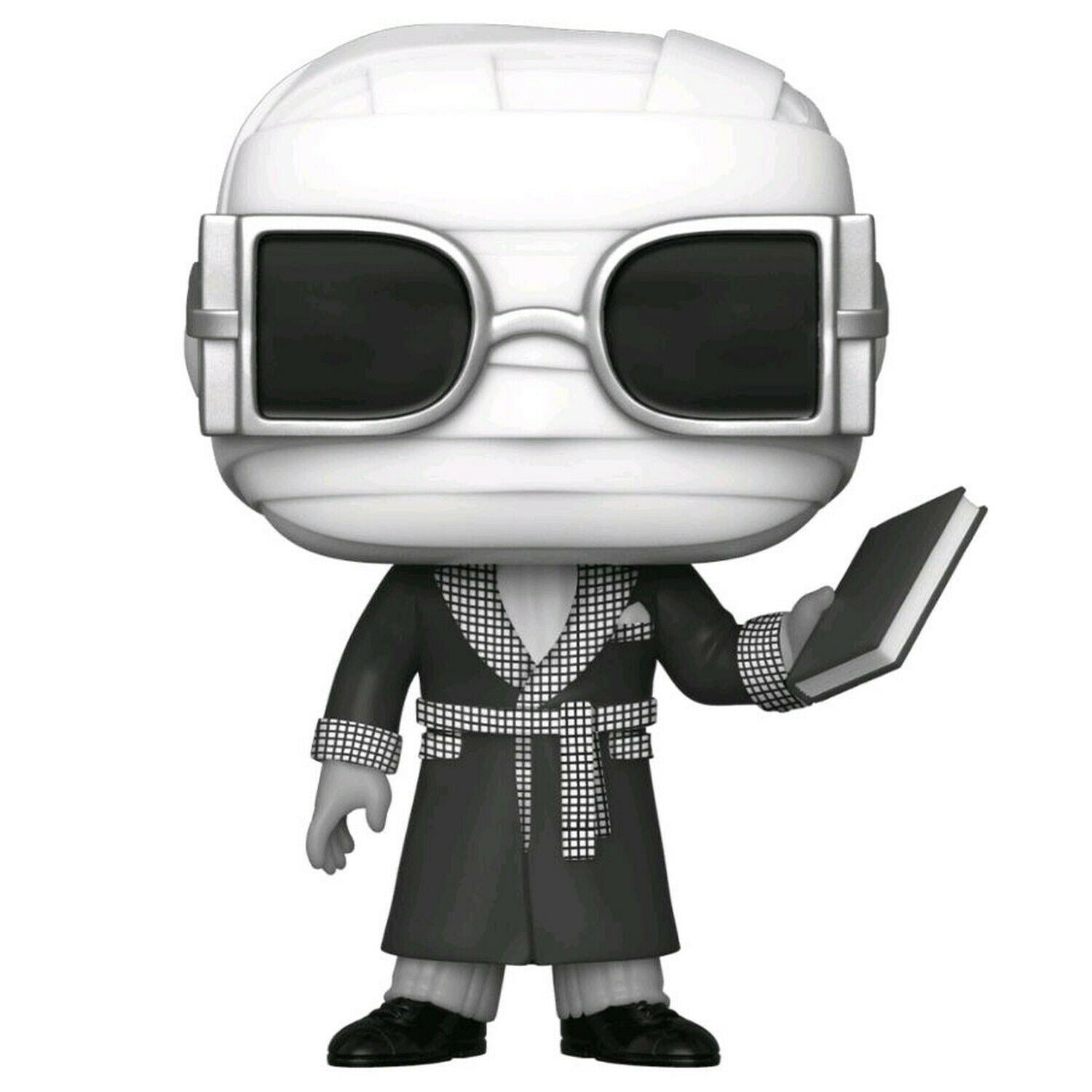 Funko THE INVISIBLE MAN [With Book] #608 POP! Universal Monsters B&W EXCLUSIVE