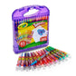 Crayola® TWISTABLES MINI CRAYONS & PAPER SET (65 Pieces) Gift for Kids