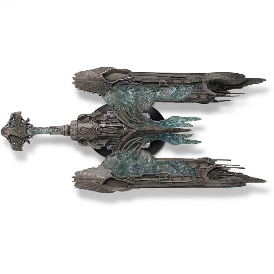 #01 Klingon Sarcophagus (Ship of the Dead) Model Diecast Ship Discovery SPECIAL EDITION (Eaglemoss / Star Trek)