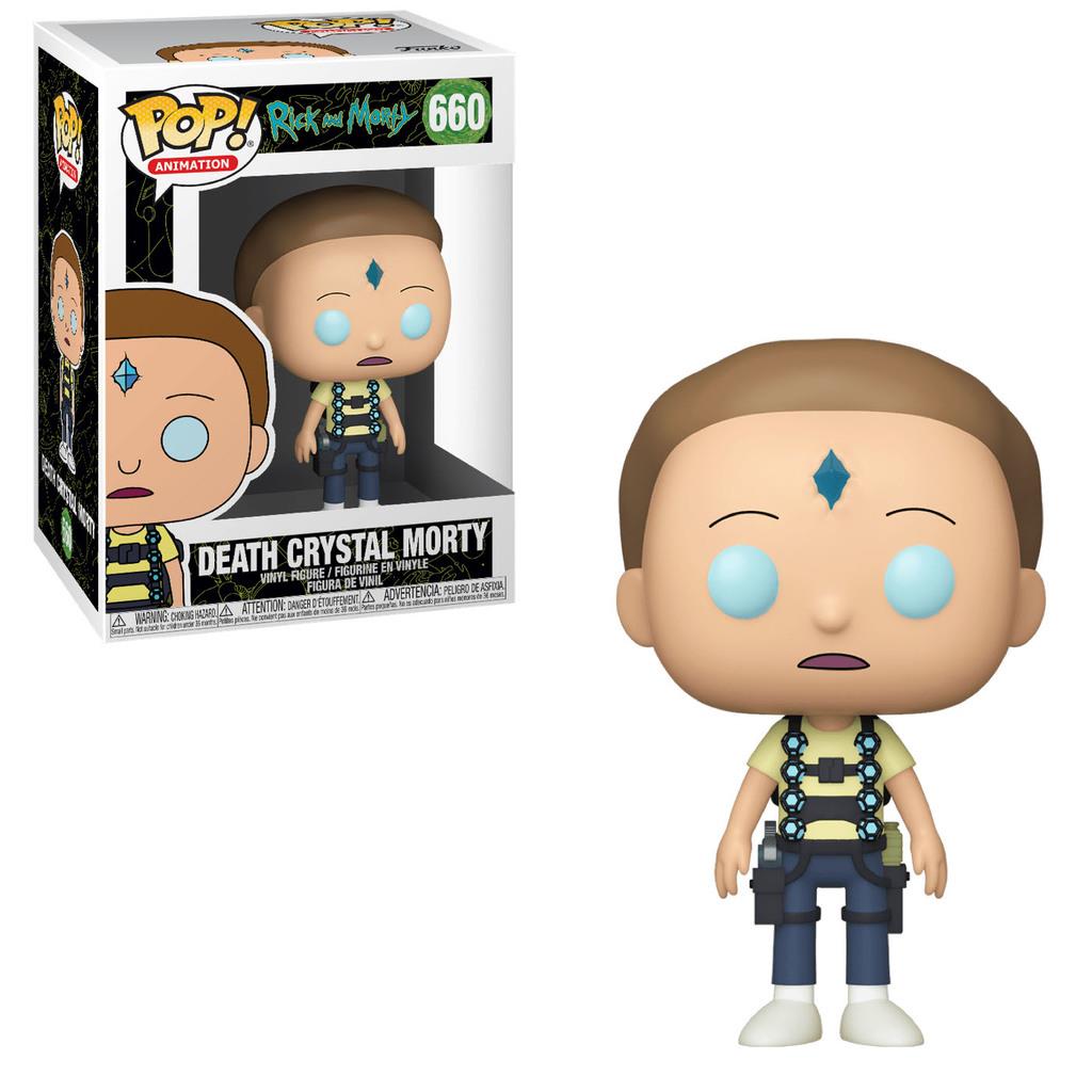 Funko POP! DEATH CRYSTAL MORTY #660 Vinyl Figure Rick and Morty