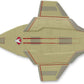 #97 Starfleet Academy Flight Training Craft Die-Cast Model (Eaglemoss / Star Trek)