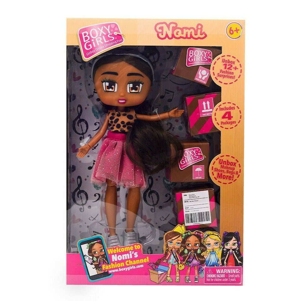 Boxy Girls NOMI 20cm Fashion Doll - Unbox 12 Fashion Surprises!