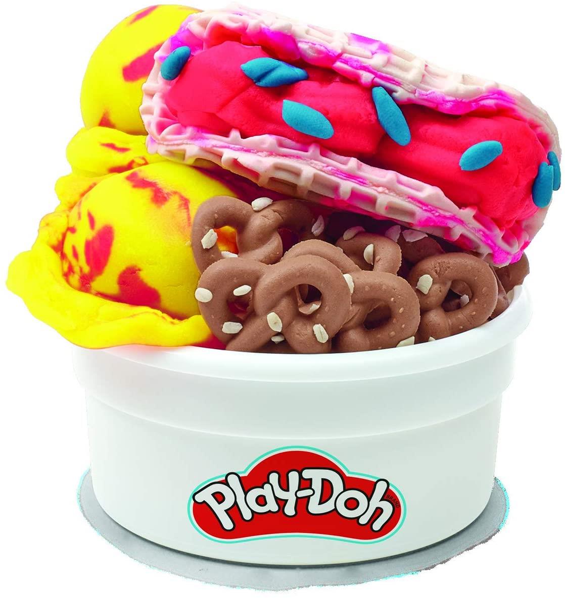 Rollzies Ice Cream Play-Doh Kitchen Creations Playset Modelling Clay