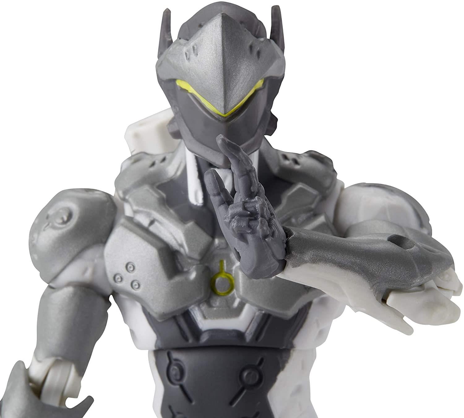 Genji Chrome Skin 6" Figure Overwatch Ultimates Series