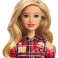 Barbie Fashionistas Doll 113 [Blonde Hair and Plaid Dress]