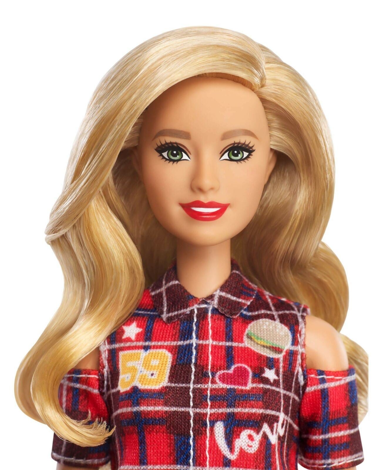 Barbie Fashionistas Doll 113 [Blonde Hair and Plaid Dress]