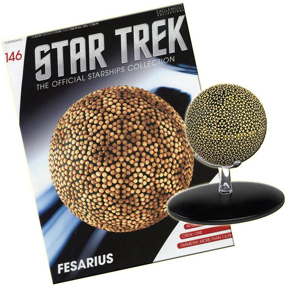 #146 Fesarius Model Die Cast Ship STDC146 (Eaglemoss / Star Trek)