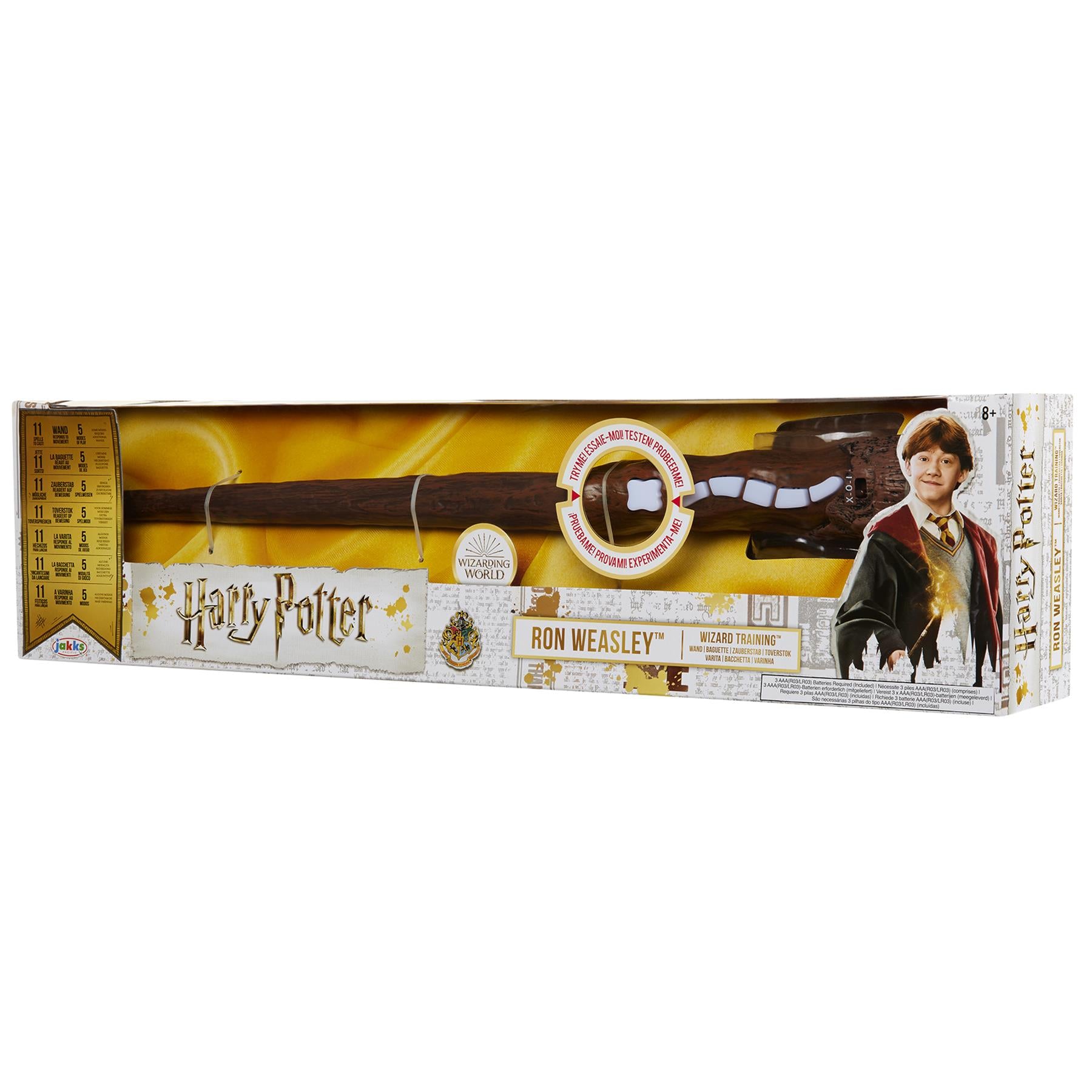 RON WEASLEY Wizard Training Wand Sound FX Harry Potter Toy Spells