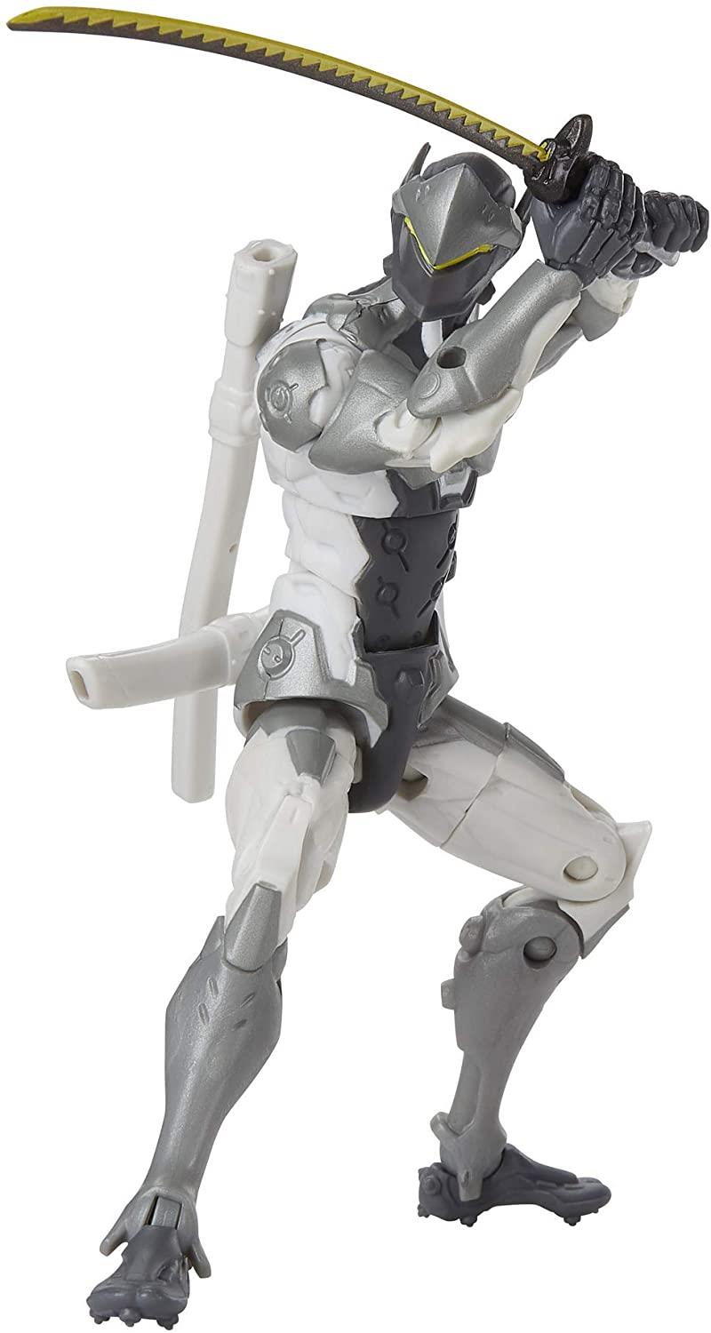 Genji Chrome Skin 6" Figure Overwatch Ultimates Series
