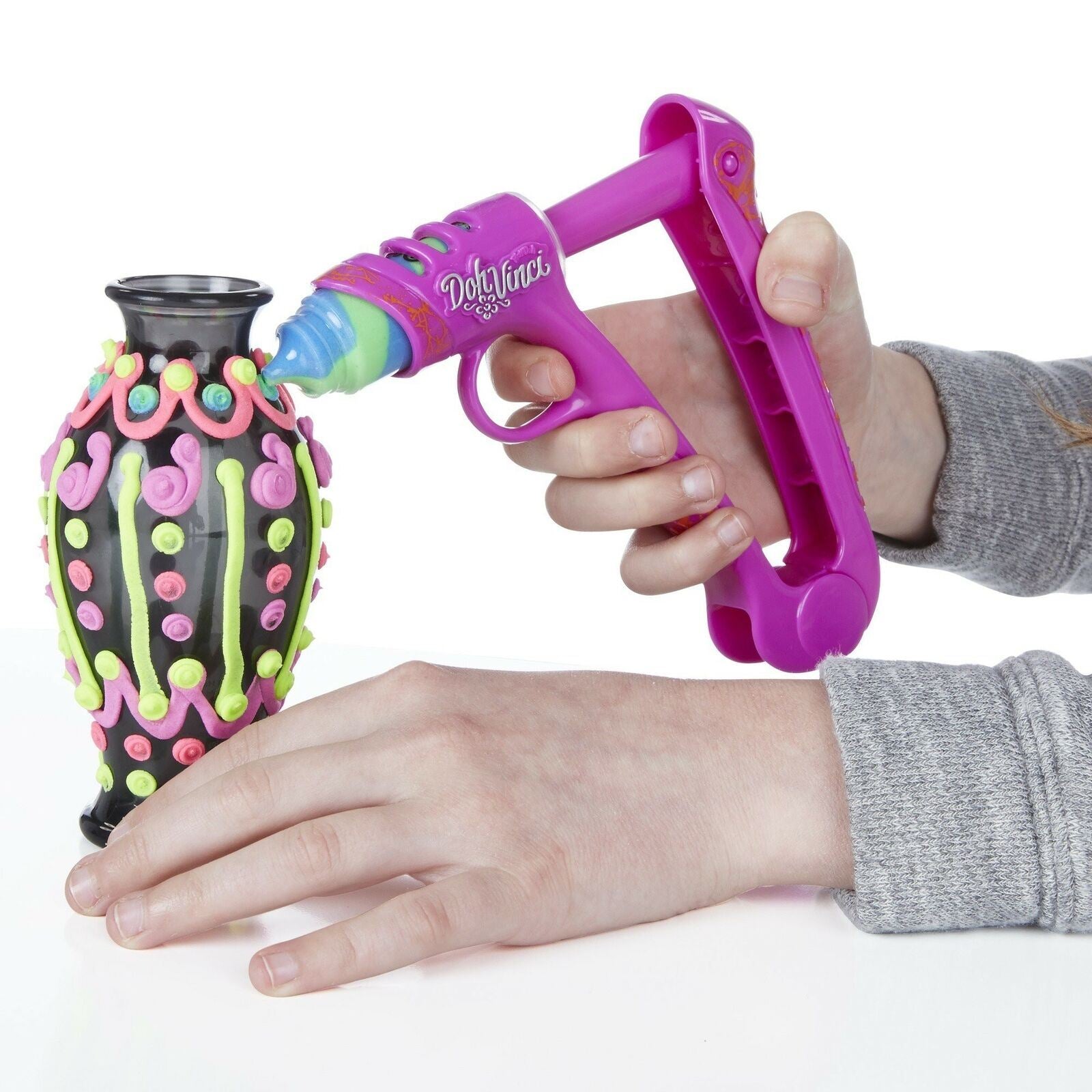 Hasbro DOH-VINCI Faux Flower Vase Play-Doh Kit
