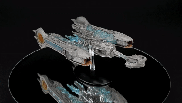 #01 Klingon Sarcophagus (Ship of the Dead) Model Diecast Ship Discovery SPECIAL EDITION (Eaglemoss / Star Trek)