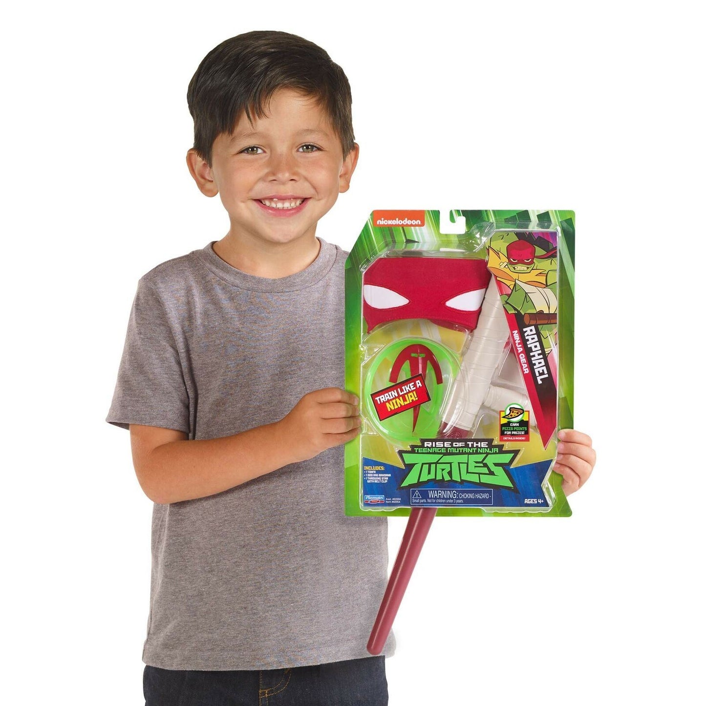 RAPHAEL NINJA GEAR Rise of the Teenage Mutant Ninja Turtles TMNT Playset Toy