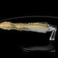 #119 Hirogen Holoship Model Die Cast Ship SSSUK119 (Eaglemoss / Star Trek)